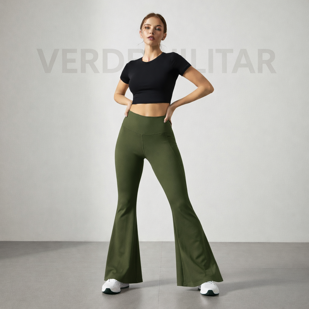 leggins bota campana